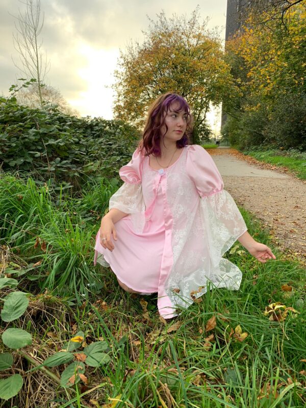 Handmade Princess Lace Dress - Image 6