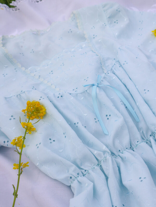 Baby Blue Prairie Dress - Image 2