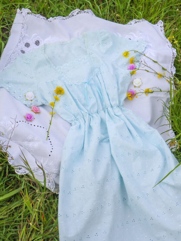 Baby Blue Prairie Dress