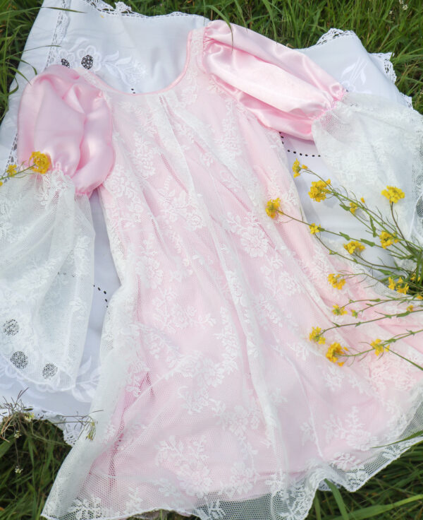 Handmade Princess Lace Dress - Image 4