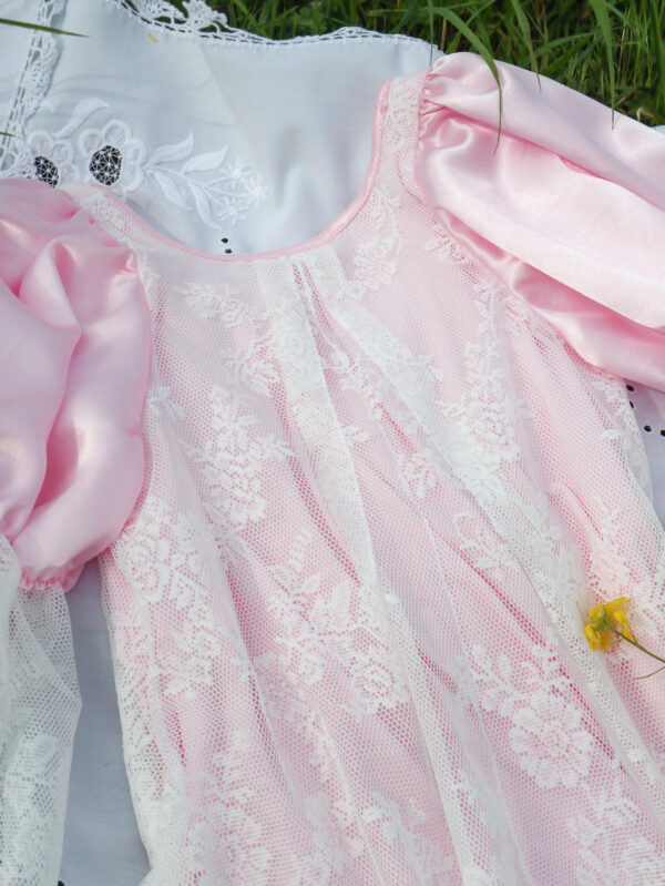 Handmade Princess Lace Dress - Image 5