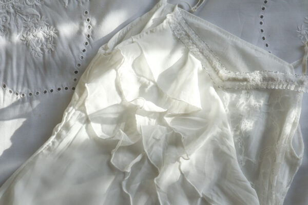 White Fairy Ruffle Top - Image 2