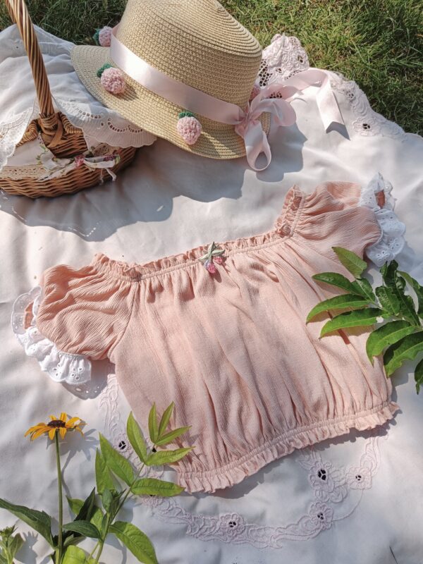Picnic hearts skirt - Image 4