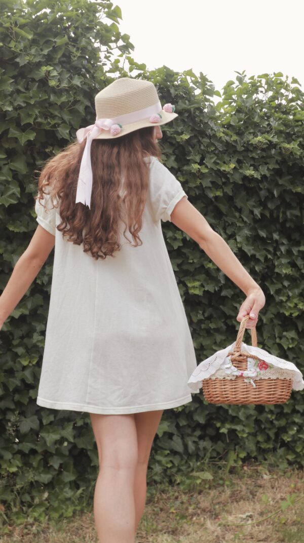White babydoll dress